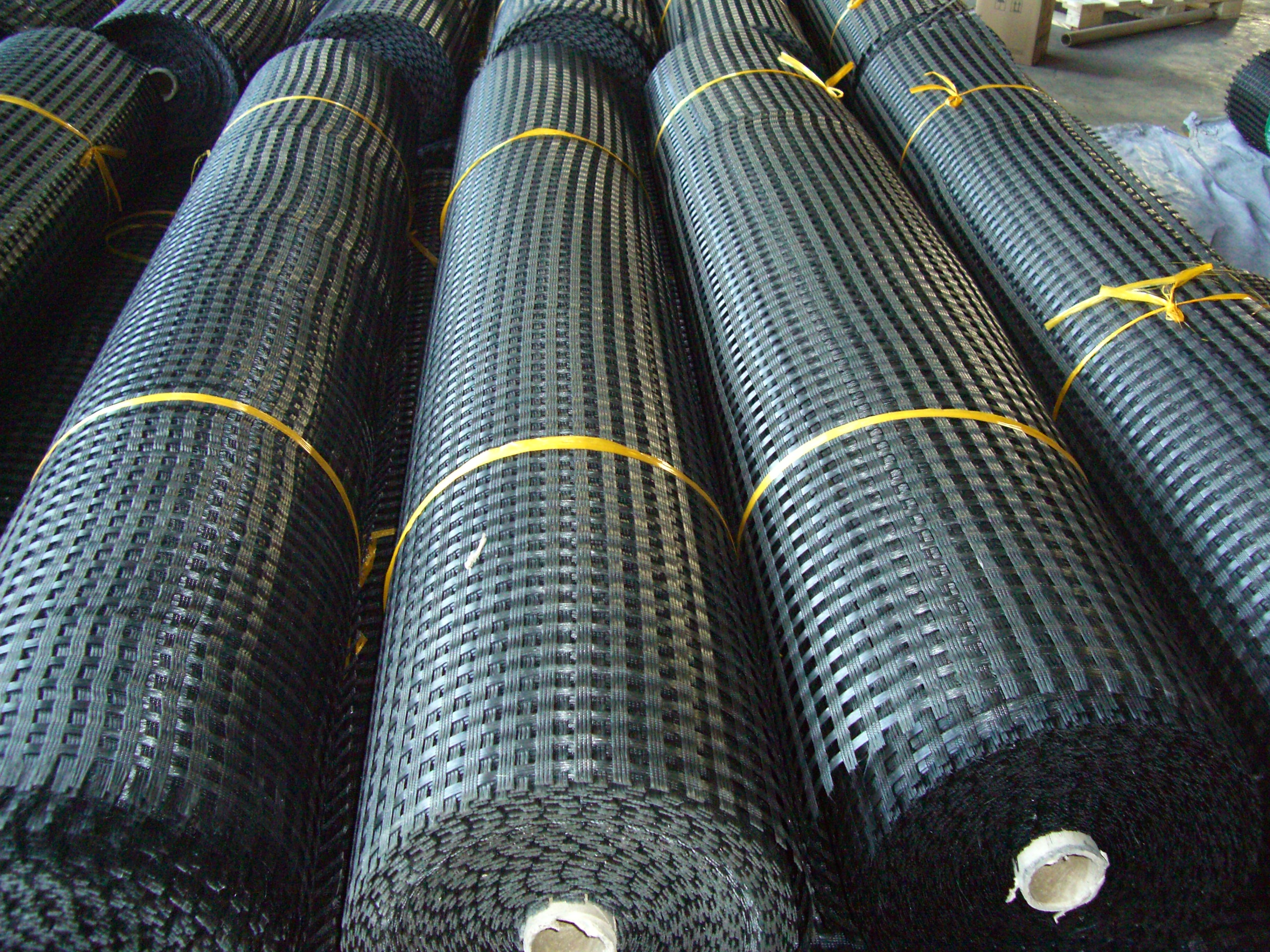 Construction process of Geogrid