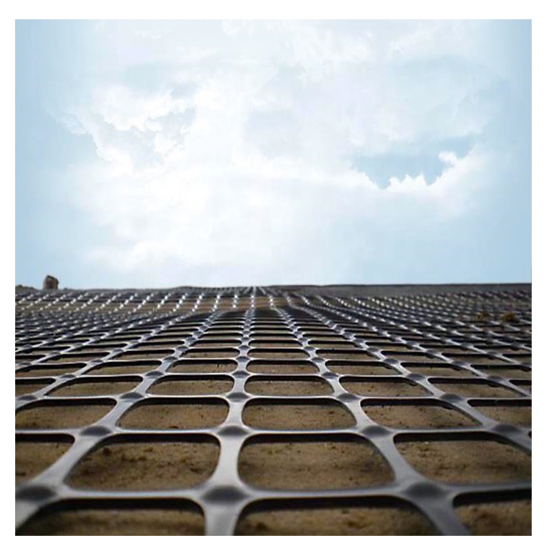 Construction process of Geogrid