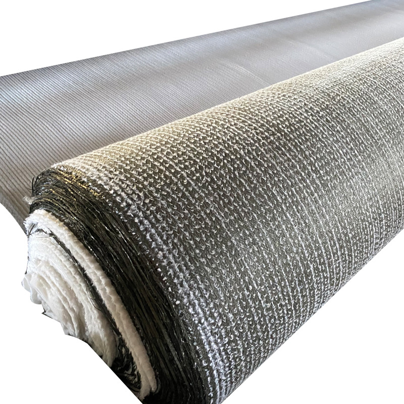 Geosynthetic clay liner is composed of high dilatability of sodium base bentonite filling between the special composite geotextile and nonwoven fabric, made by the method of acupuncture or suture composite impervious material. 